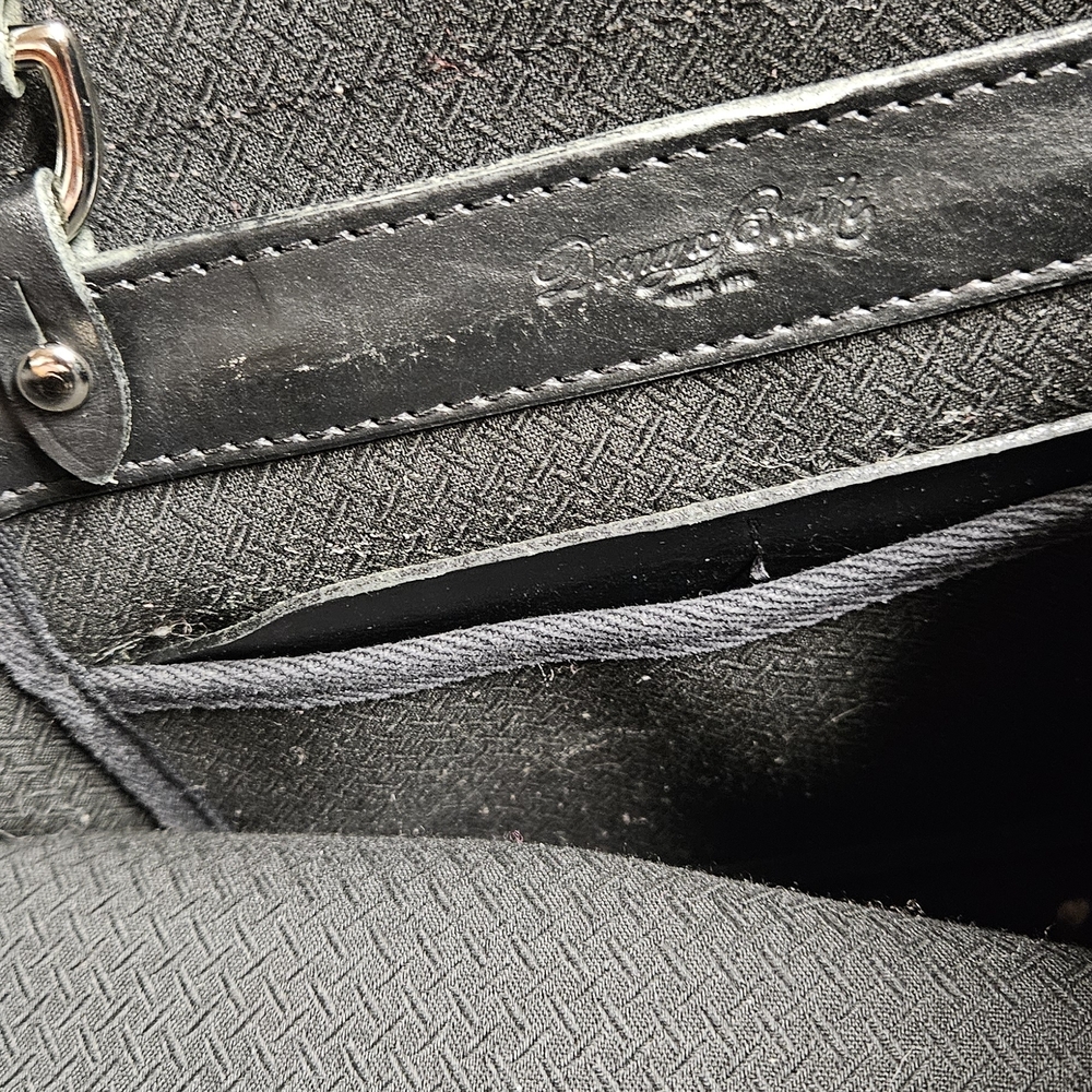 Dooney & Bourke Black and Cream Tote - Picture 4 of 10